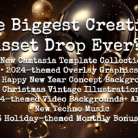 Massive Creative Holiday Assets Drop, New Camtasia, Videos, Backgrounds, and more…