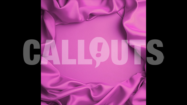 Valentines Day Concept Square Satin