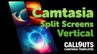 Camtasia Split Screens Vertical