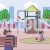 Kids at Playground – Animated Toon Concept