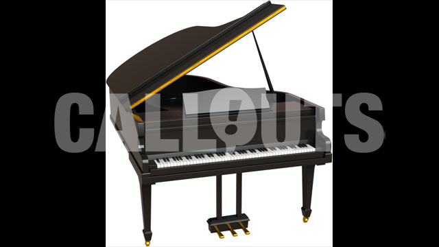 Piano 3D Prop Artist-theme