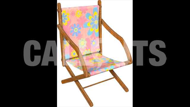 Chair Folding 3D Prop Beach-theme