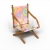 Chair Folding with Shadow 3D Prop Beach-theme