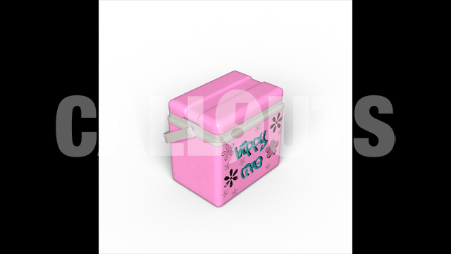 Coolbox with Shadow 3D Prop Artist-theme