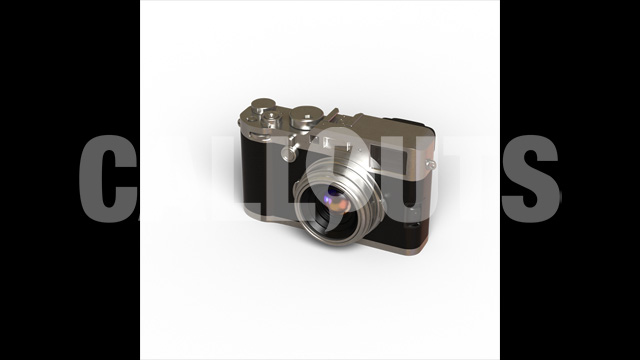 Camera Pocket with Shadow 3D  Prop Cinema-theme