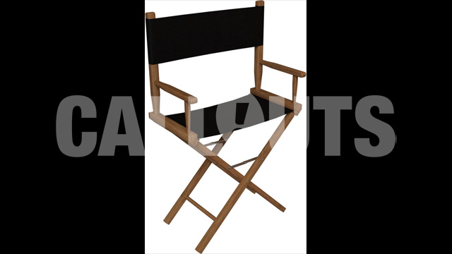 Director Chair 2 3D  Prop Cinema-theme