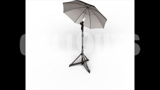 Photo Umbrella with Shadow 3D  Prop Cinema-theme