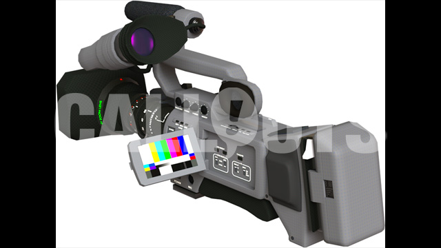 Video Camera 3D  Prop Cinema-theme