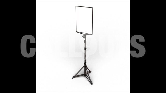 Video Light 02 3D with Shadow Prop Cinema-theme