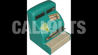 Old Cash Register 3D Prop Money-theme