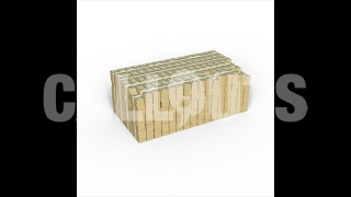 Money Pile with Shadow 3D Prop Money-theme