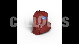 Backpack with Shadow 3D Prop Education theme