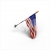 US Flag with Shadow 3D Prop Education theme