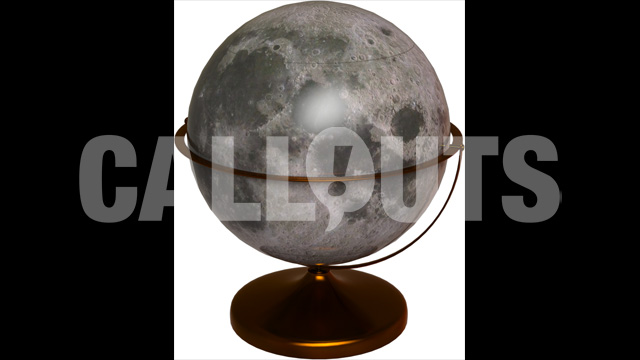 Moon Globe 3D Prop Education theme