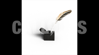 Quill and Ink Shadow 3D Prop Education theme