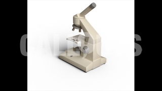 Microscope Shadow Education theme