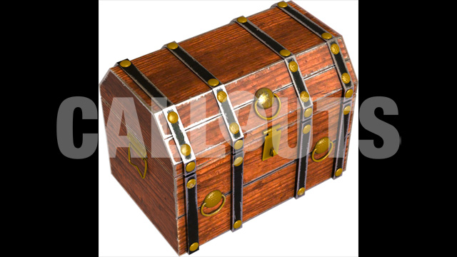 Treasure Chest Closed Fantasy theme