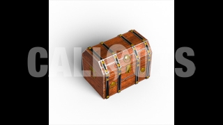 Treasure Chest Closed Shadow Fantasy theme