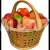 Apple Basket Food theme