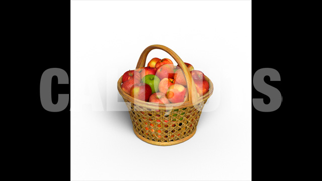 Apple Basket Shadow Food theme