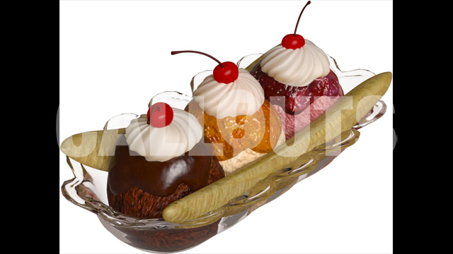 Banana Split Food theme