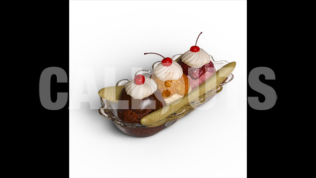 Banana Split Shadow Food theme