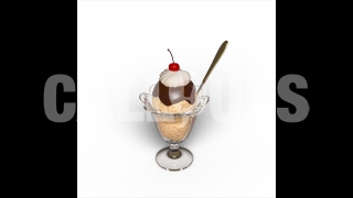 Ice Cream Sundae Shadow Food theme