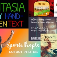 Fresh Visual Assets: Camtasia Shaky Handwritten Text, Sports Cutouts, Meditative Music, and More