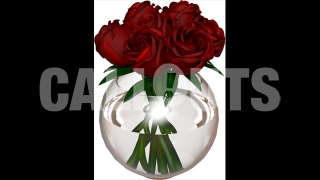 Rose Vase – Romance theme