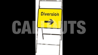 Road Sign Diversion – Transport theme