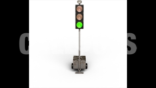 Road Sign Traffic Light Shadow – Transport theme