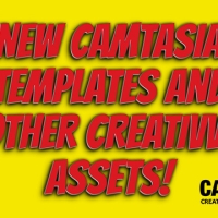 Creative Visual Assets: Camtasia Fun Headlines, People with Signs Cutouts, Fashion Music, and More…