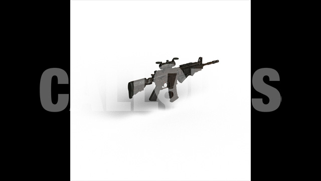 Assault Rifle Shadow – War theme