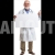 Medical Professional Holding Blank Sign for Custom Message – Cutout Graphics