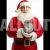 Santa Claus Carrying Clock – Cutout Graphics