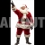 Cheerful Santa Claus in Full Body Shot  – Cutout Graphics