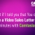 Camtasia Video Sales Letter Creator